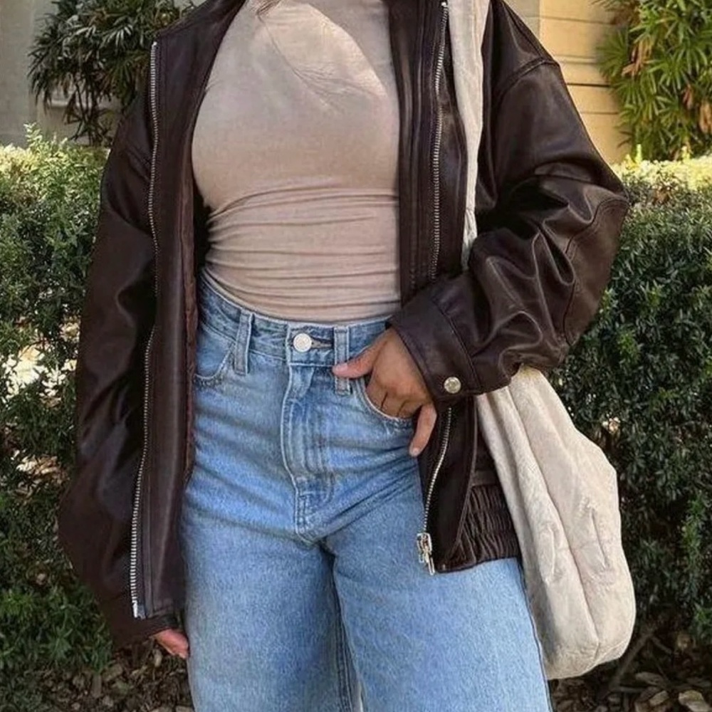 Brown Leather Jacket